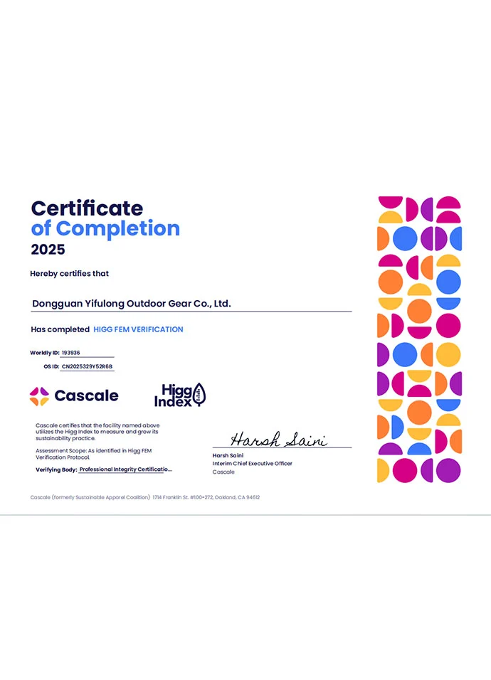 Certification